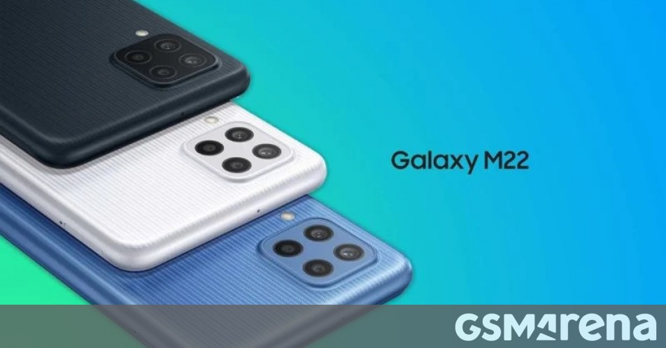 Samsung Galaxy M22 receives Android 12 update with One UI 4.1
