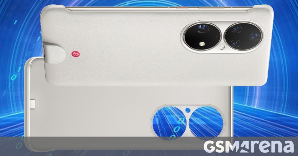 Le Huawei P50 Pro peut gagner une connectivité 5G via un boîtier spécial avec une eSIM