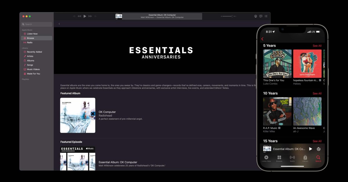 Apple Music’s ‘Essentials Anniversaries’ collection resurfaces pivotal albums from over the years