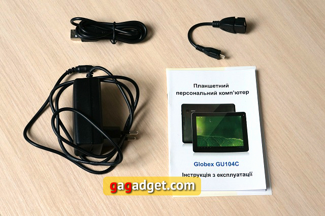 Беглый обзор планшета Globex GU-104C-6