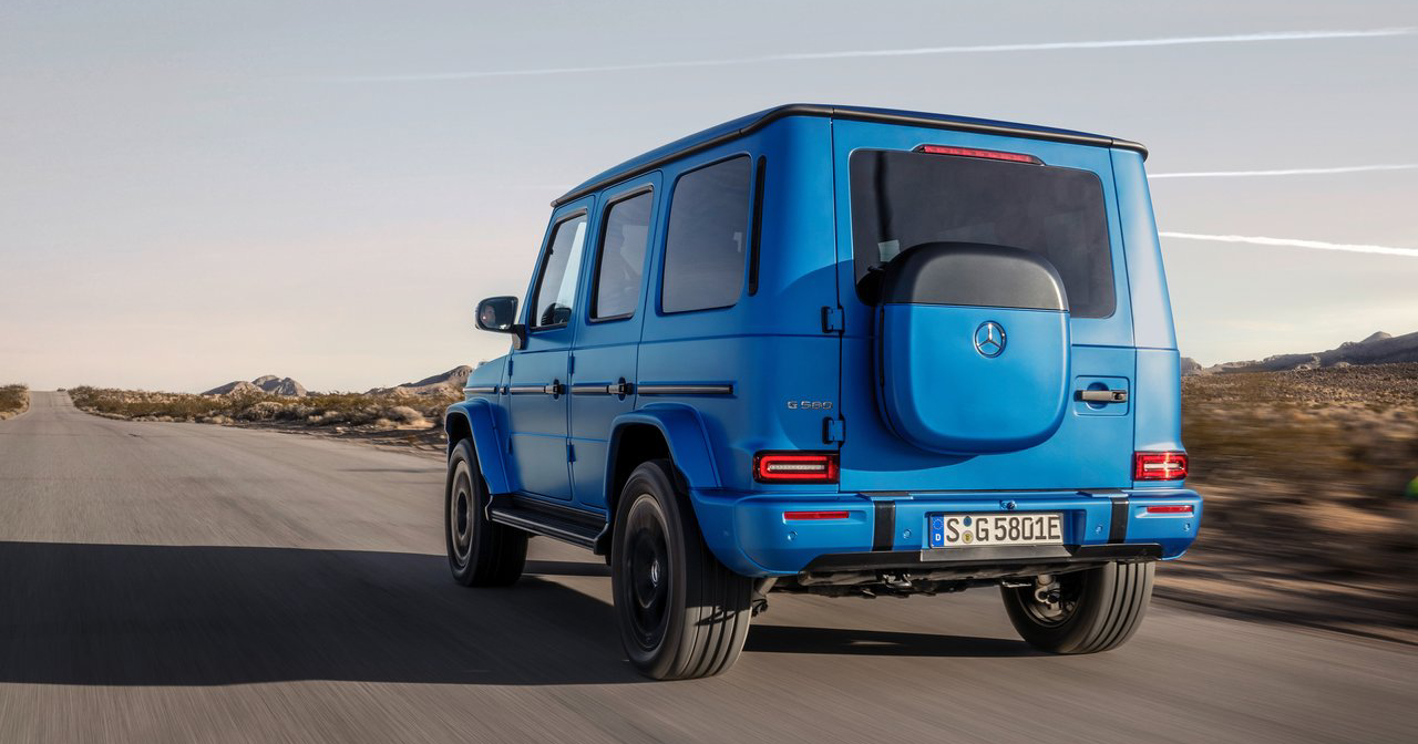 Інтер'єр електричного G-Class