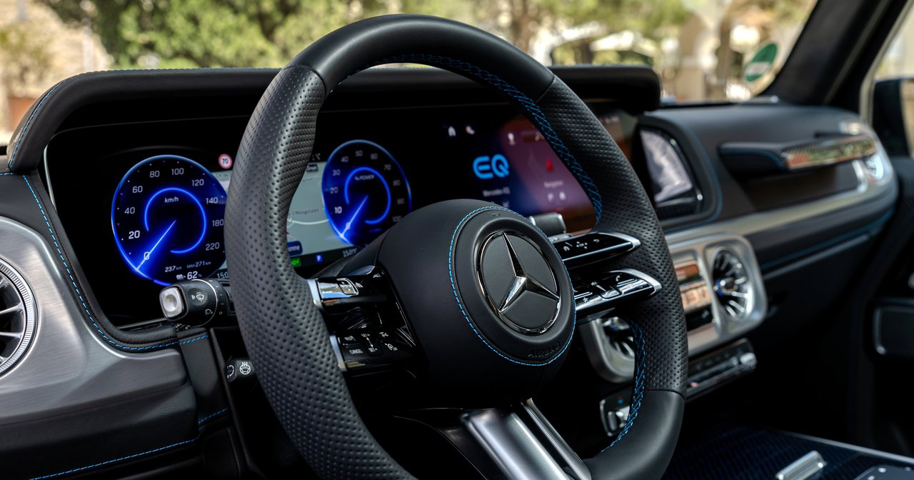 Електричний G-Class у міському середовищі