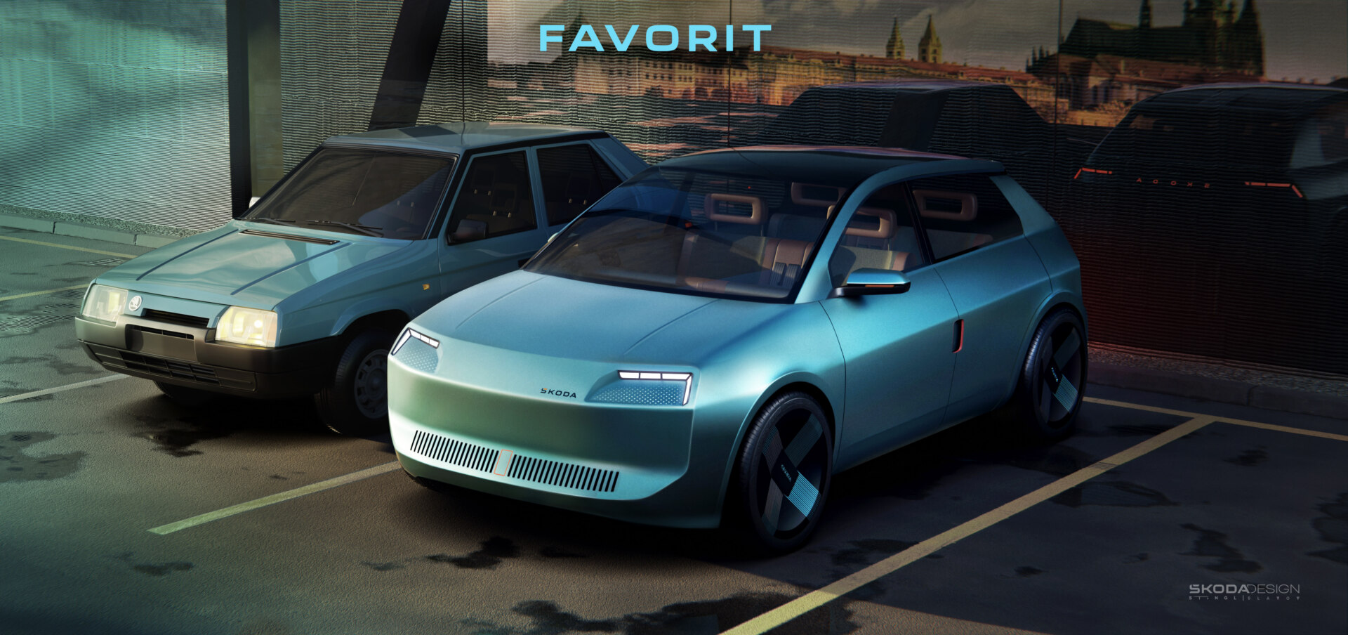 Сучасна інтерпретація хетчбека Skoda Favorit