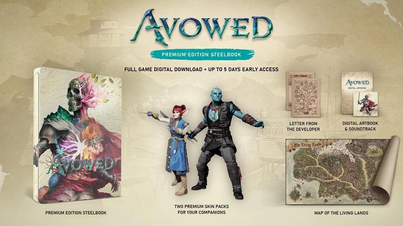 Obsidian Entertainment has opened pre-orders for all editions of Avowed and announced the system requirements for the ambitious role-playing game-2