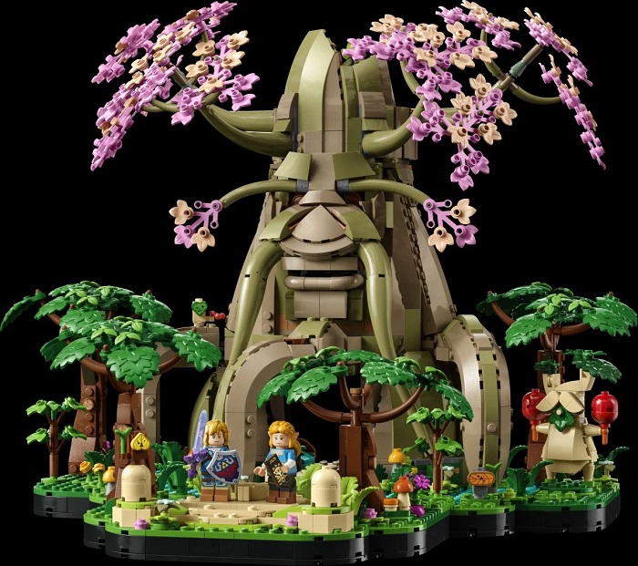 Цікава колаборація Nintendo і LEGO: анонсовано перший тематичний конструктор за мотивами The Legend of Zelda, який дасть змогу зібрати два варіанти Великого Древа Деку-2