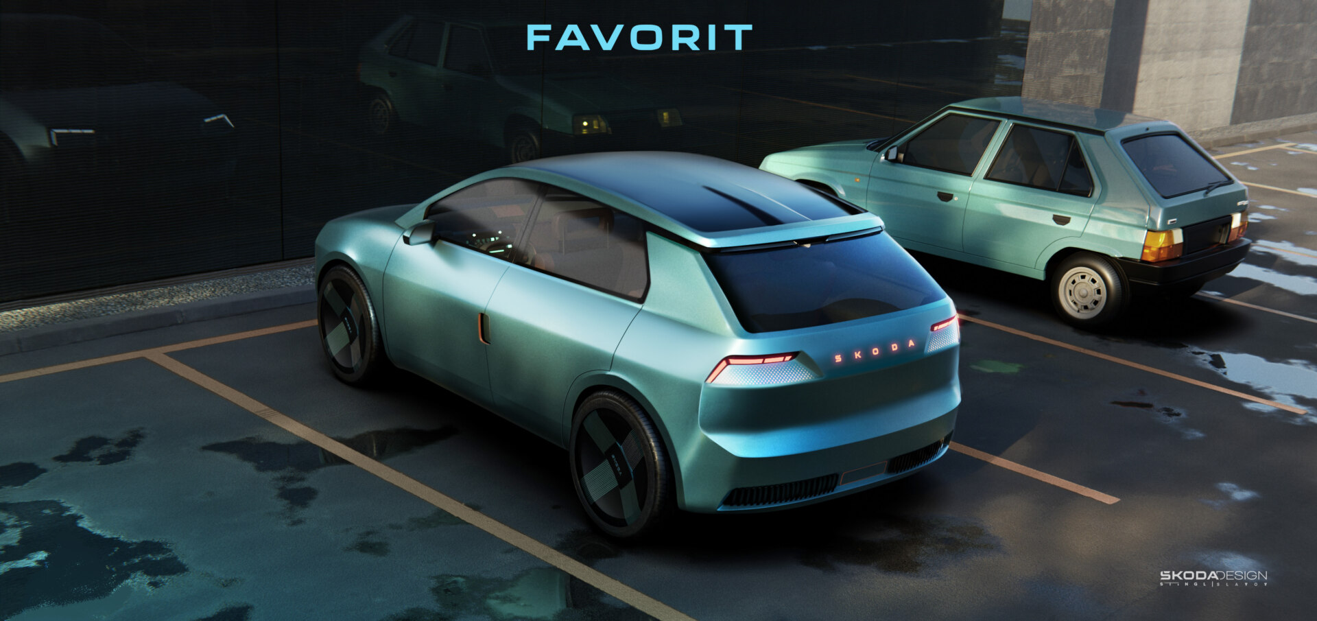 Сучасна інтерпретація хетчбека Skoda Favorit