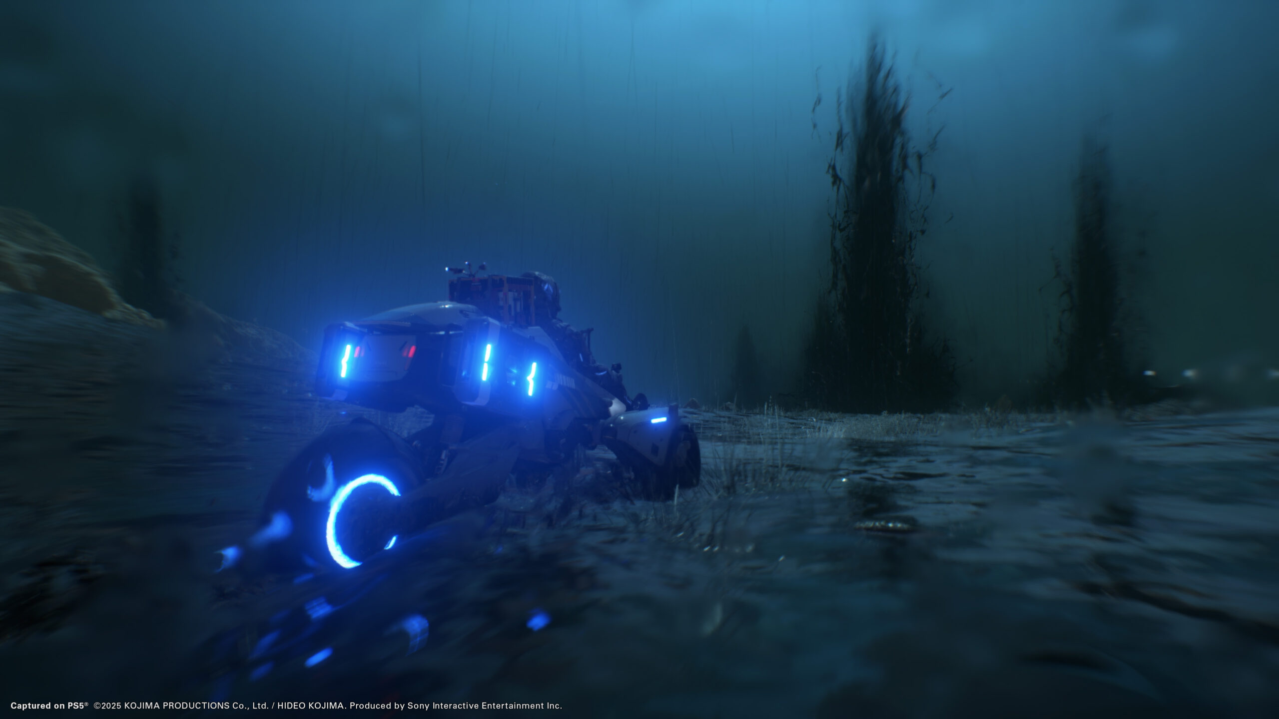Скриншот з Death Stranding 2: On the Beach, показуючи нові захопливі пейзажі