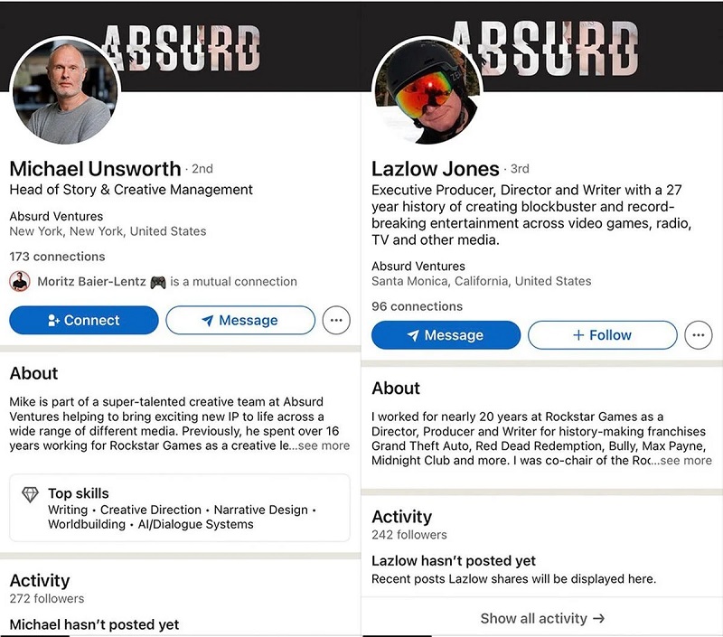 Brother to brother: Dan Houser poaches experienced developers from Rockstar Games to his own Absurd Ventures studio-2