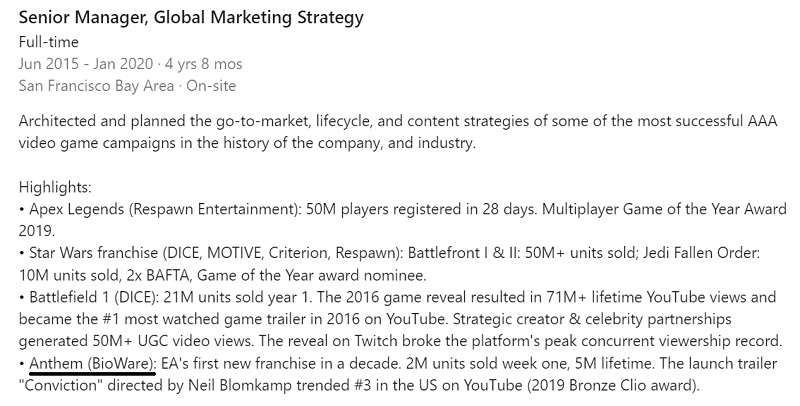 The failure of Anthem was not a disaster for Electronic Arts: the number of sold copies of the scandalous shooter from BioWare has been revealed-2