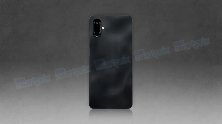 Рендер Samsung Galaxy F06 - вид спереду