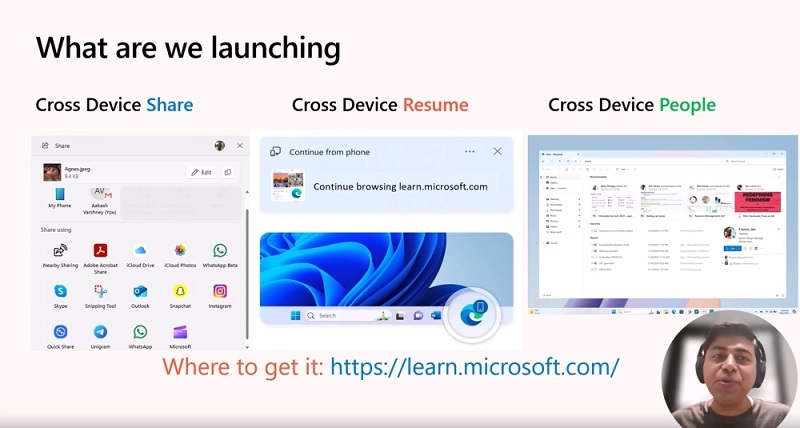 Демонстрація функції Cross Device Resume