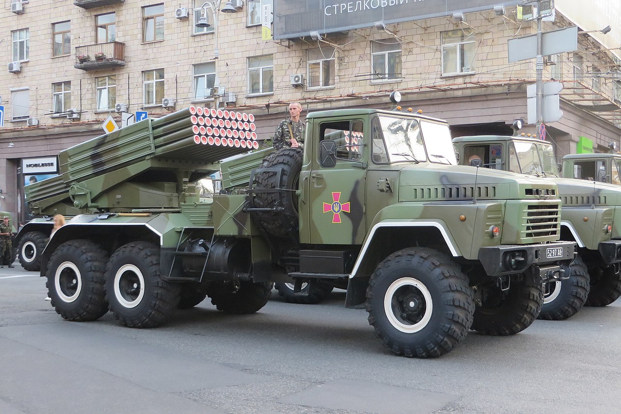 The Democratic Republic of the Congo used Ukrainian Bastion-1 multiple rocket launchers