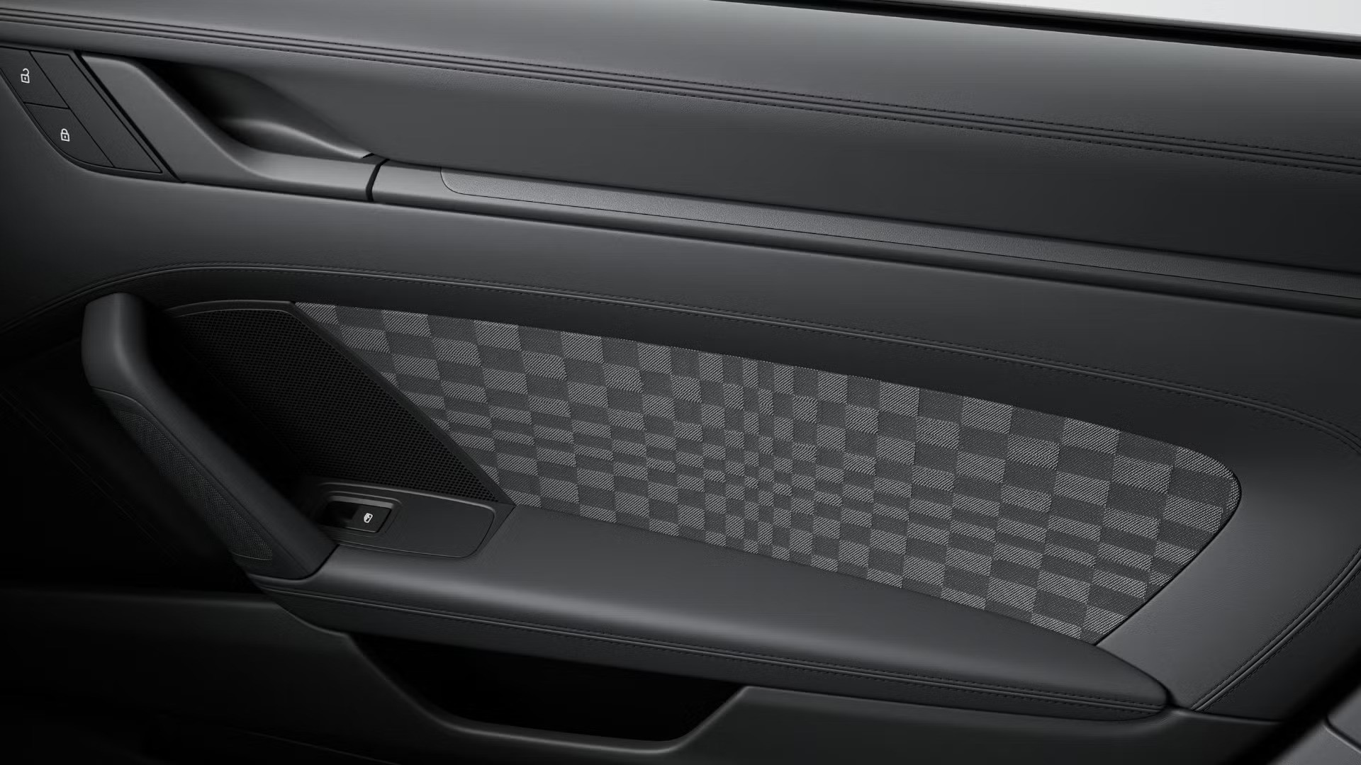 Porsche 911 Carrera seat trim details