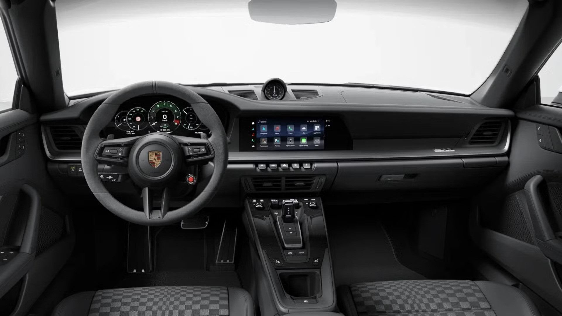 Porsche 911 Carrera instrument panel