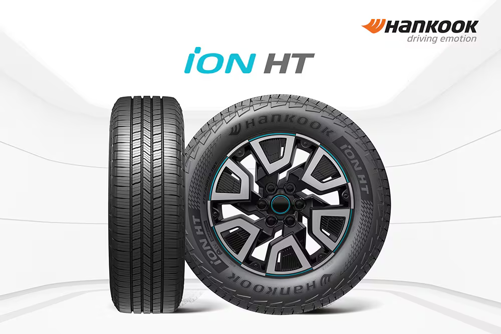 Маркетингове зображення шин Hankook iON HT