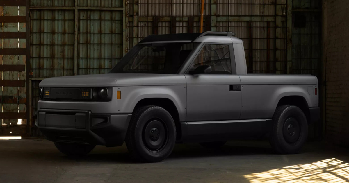 Le pick-up électrique Slate