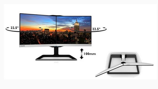 Мониторы — сиамские близнецы Philips 19DP6QJNS (Two-in-One )-2