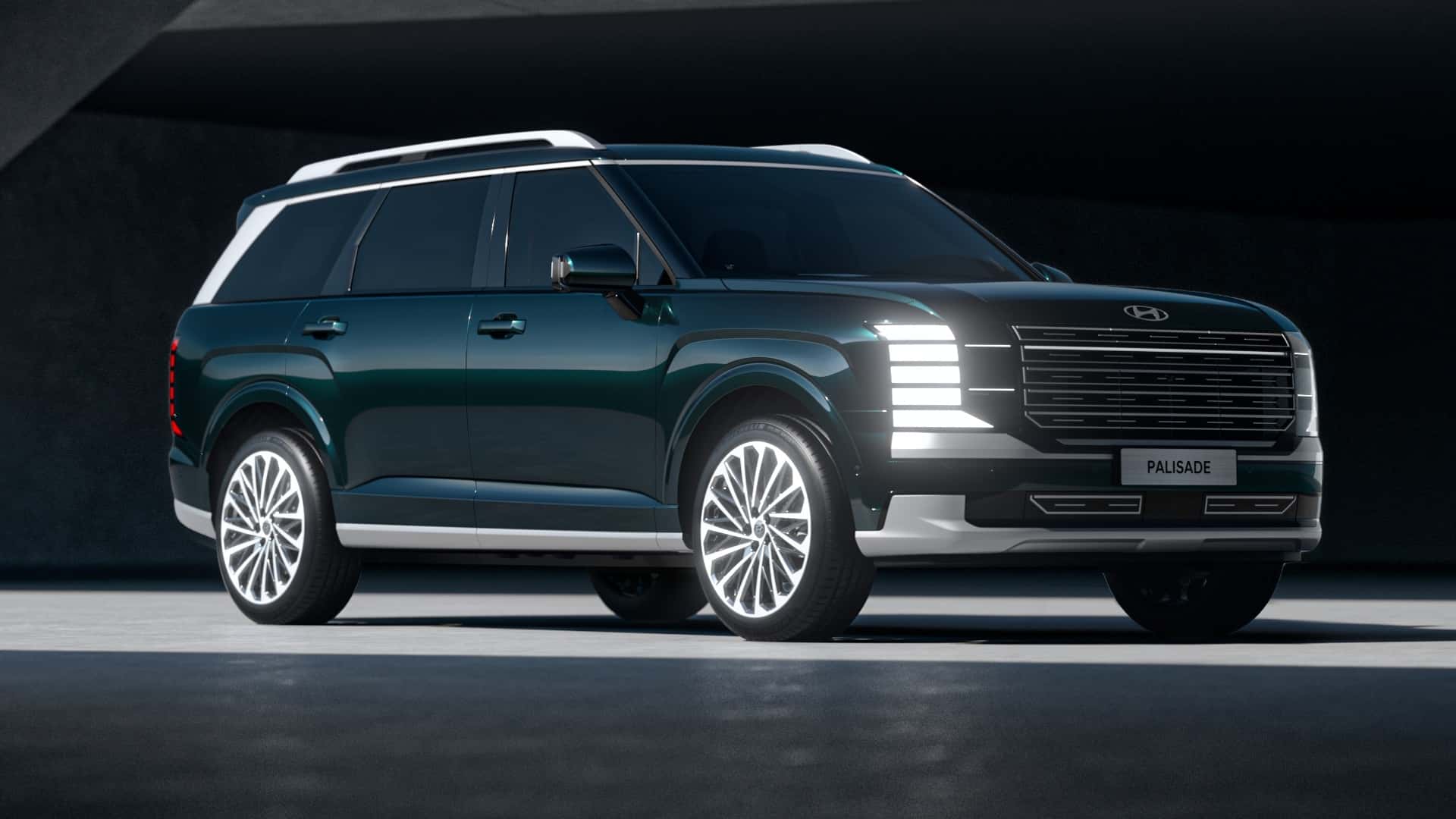 Hyundai Palisade вид ззаду