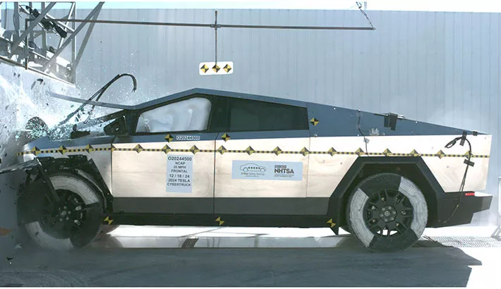 Tesla Cybertruck на випробуваннях