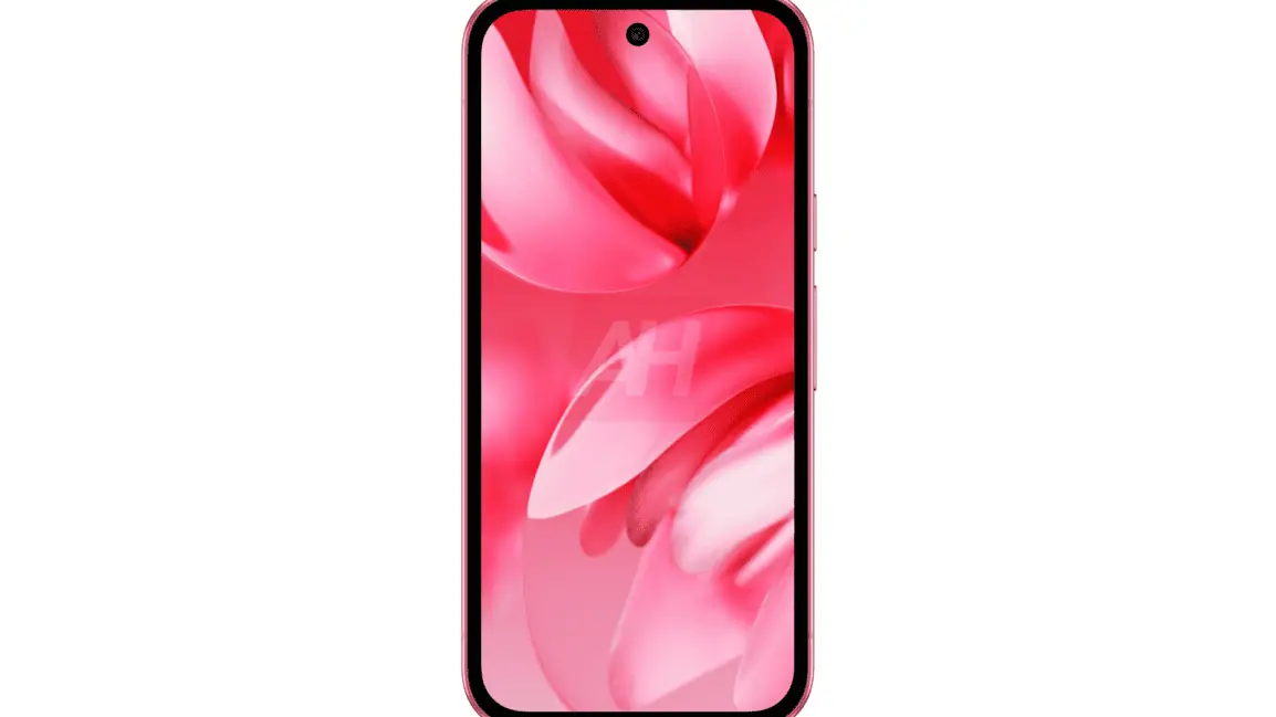 Render of Google Pixel 9a smartphone