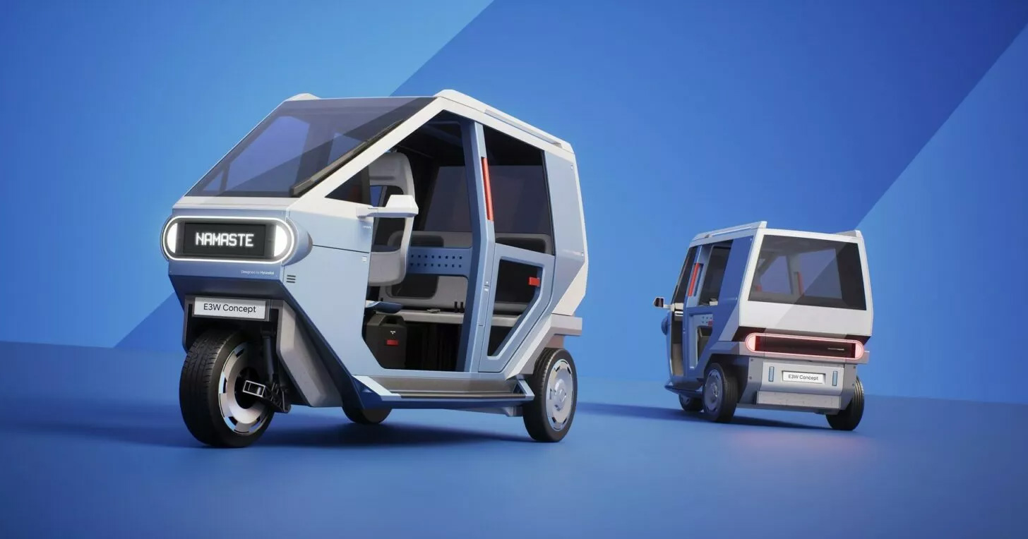 Concept électrique à trois roues de Hyundai