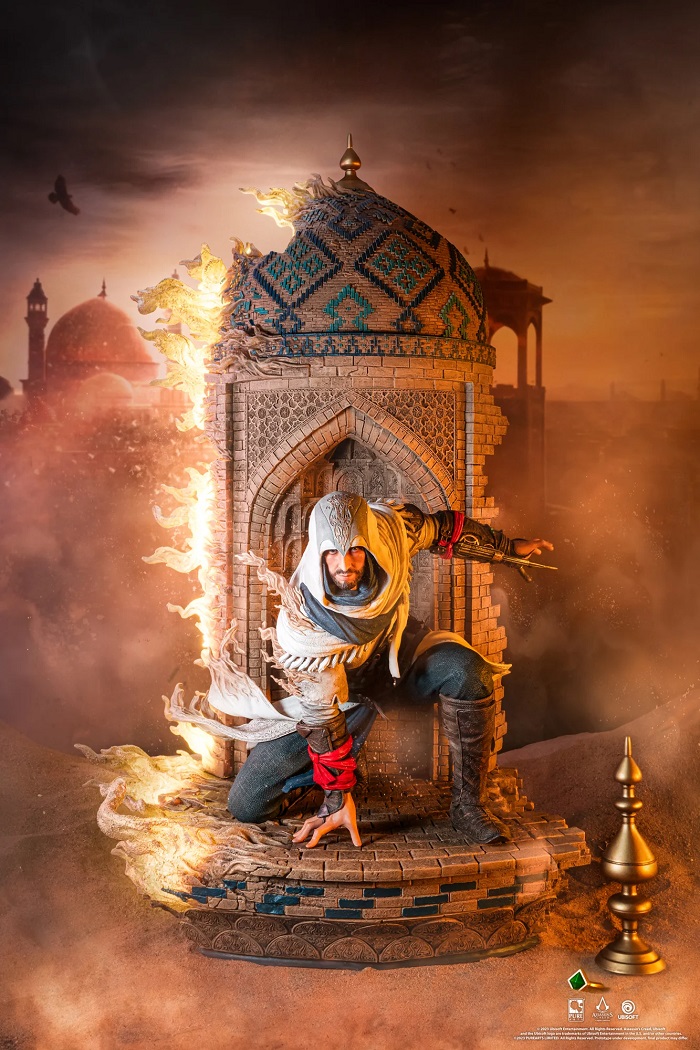 A stunningly detailed collectible figure of Assassin's Creed Mirage protagonist Basim has been unveiled. Pre-orders are now open-2