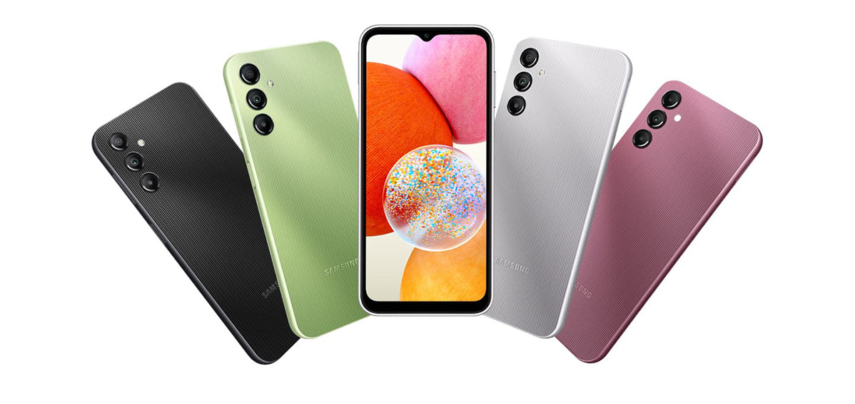 Galaxy A14. Illustration : Samsung