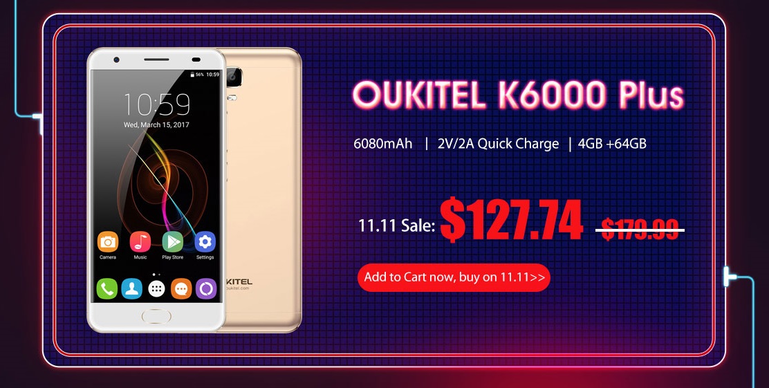 Смартфоны OUKITEL на распродаже 11.11: скидки до 50%-8 2018双十一_07.jpg