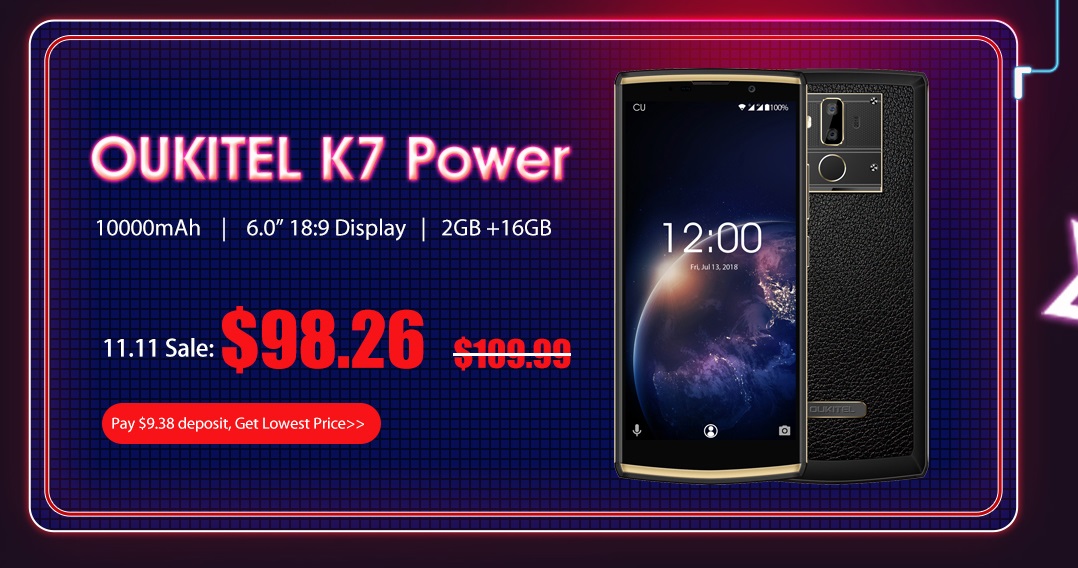 Смартфоны OUKITEL на распродаже 11.11: скидки до 50%-4 2018双十一_08.jpg