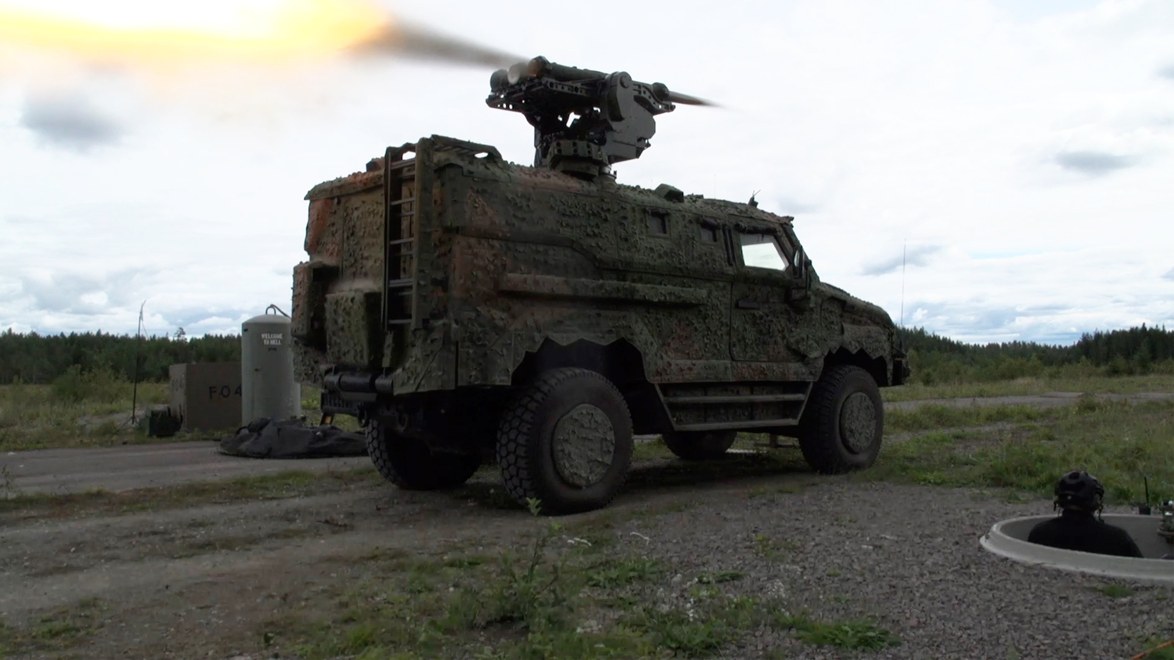 Saab a démontré pour la première fois le fonctionnement de combat du système de défense aérienne MSHORAD.