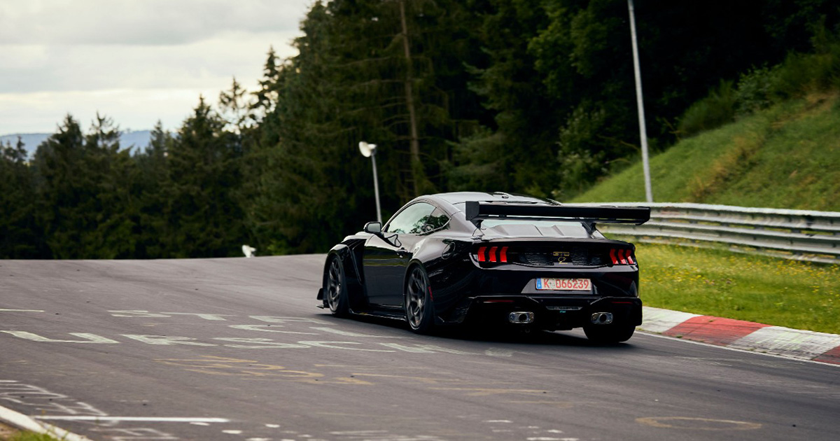 Ford Mustang GTD на Нюрбургринге