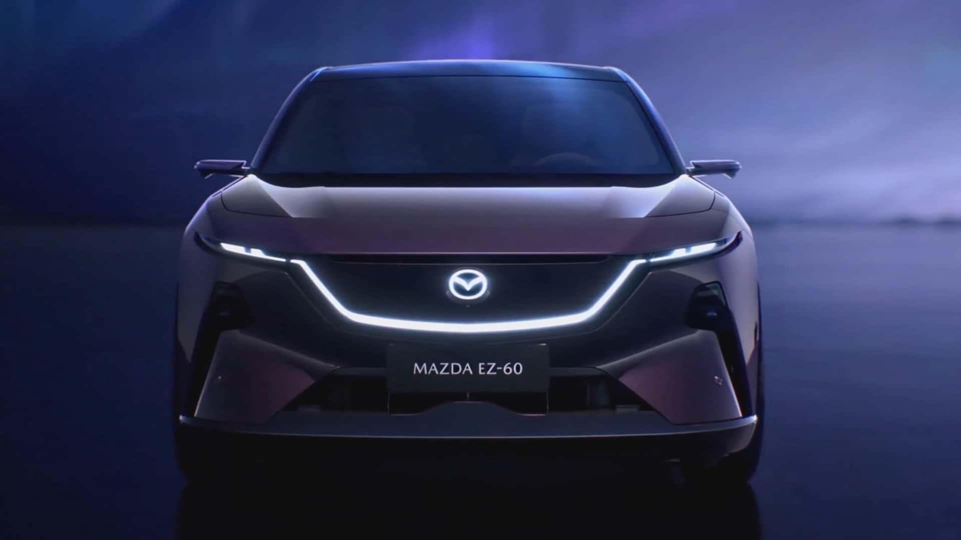 Mazda EZ-60 crossover électrique.