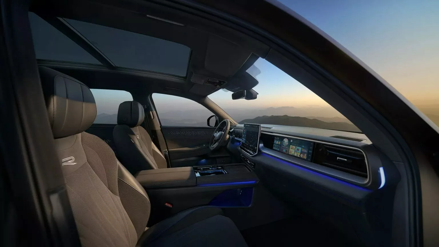 Задний ряд сидений VW Teramont Pro