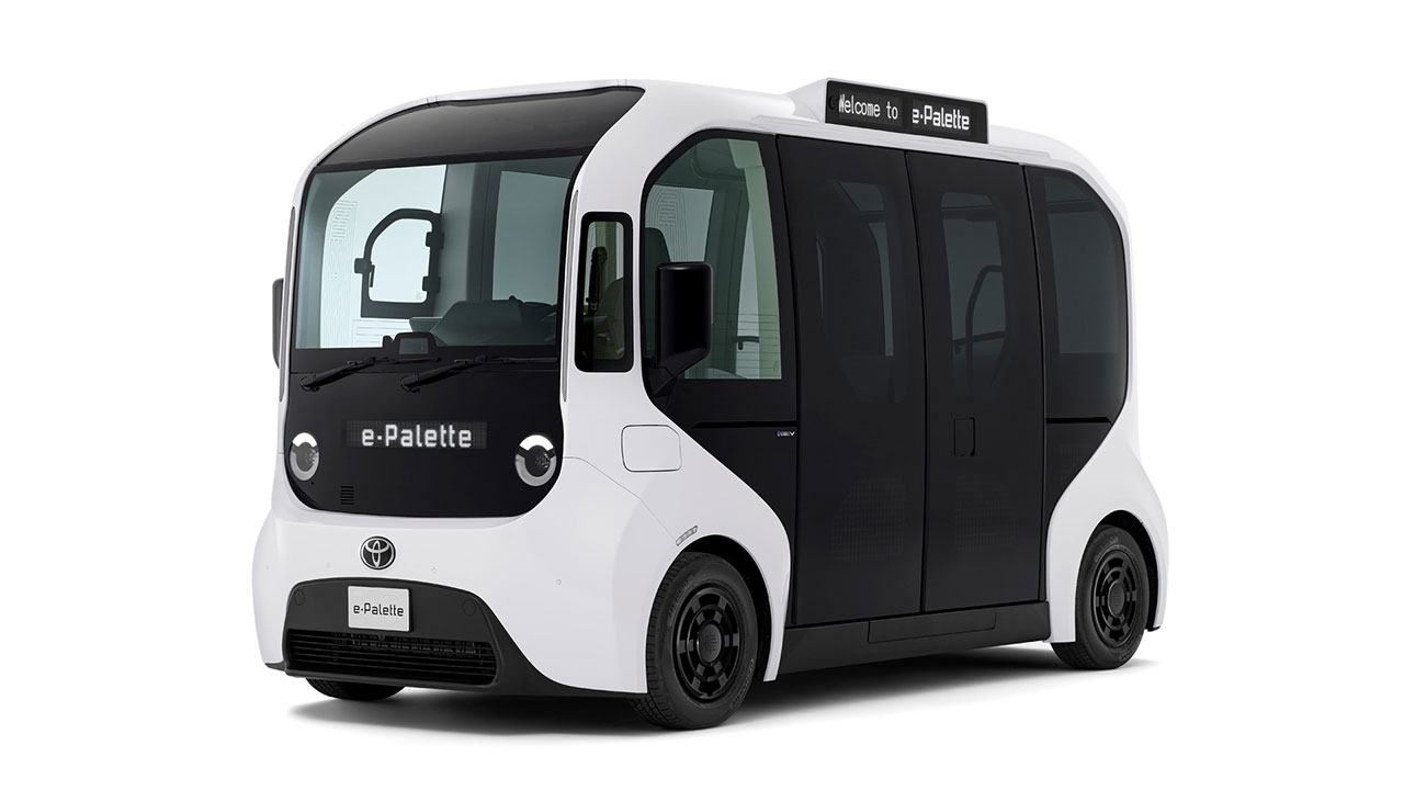 Toyota e-Palette multi-purpose electric vehicle