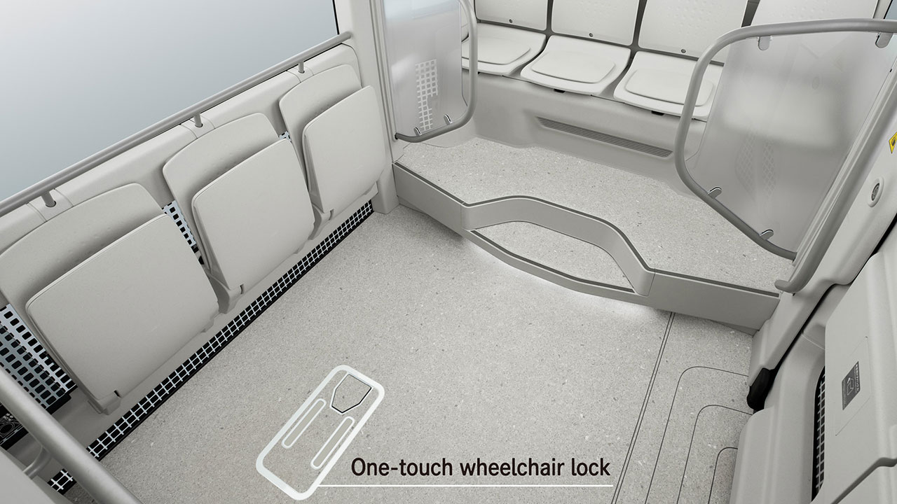 Toyota e-Palette electric shuttle.