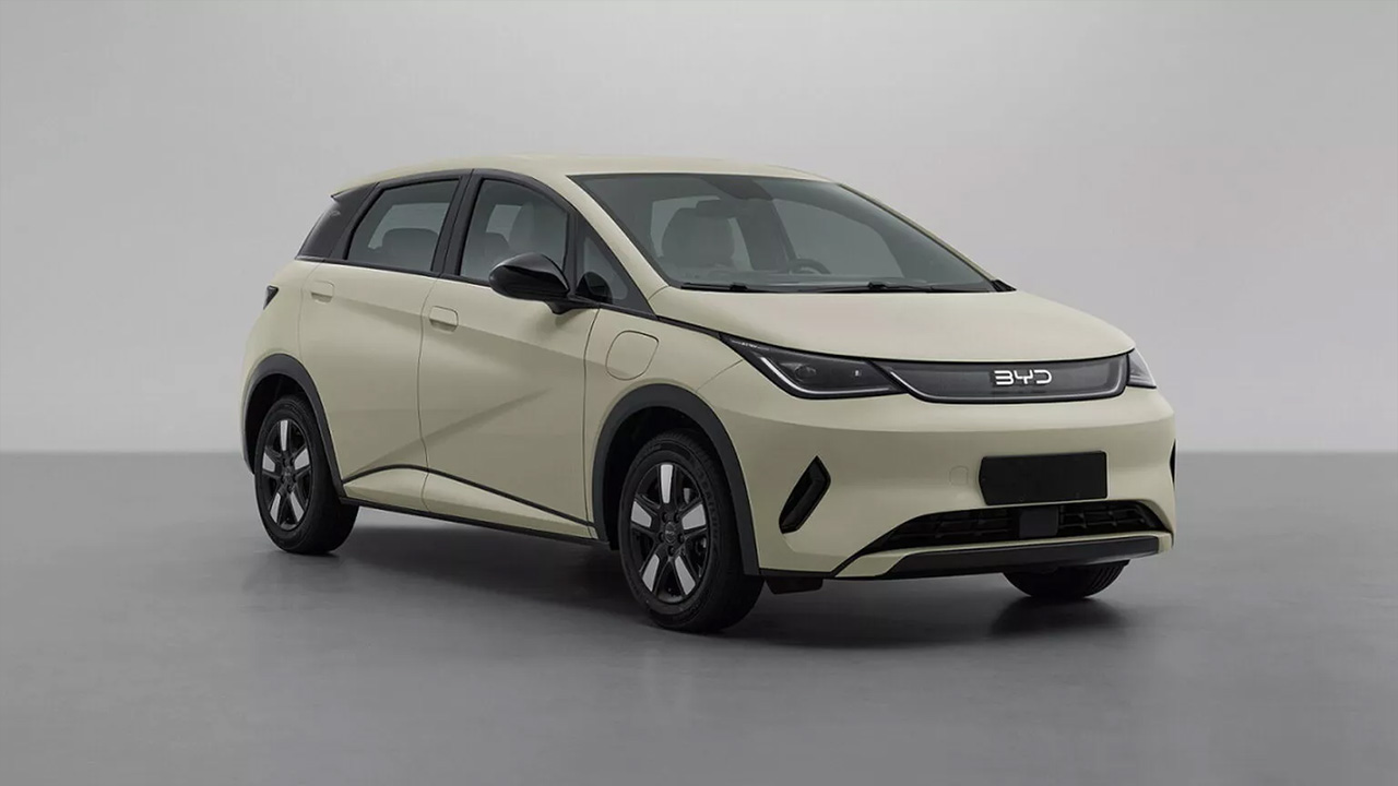 BYD Dolphin 2026 rénové : vue de face