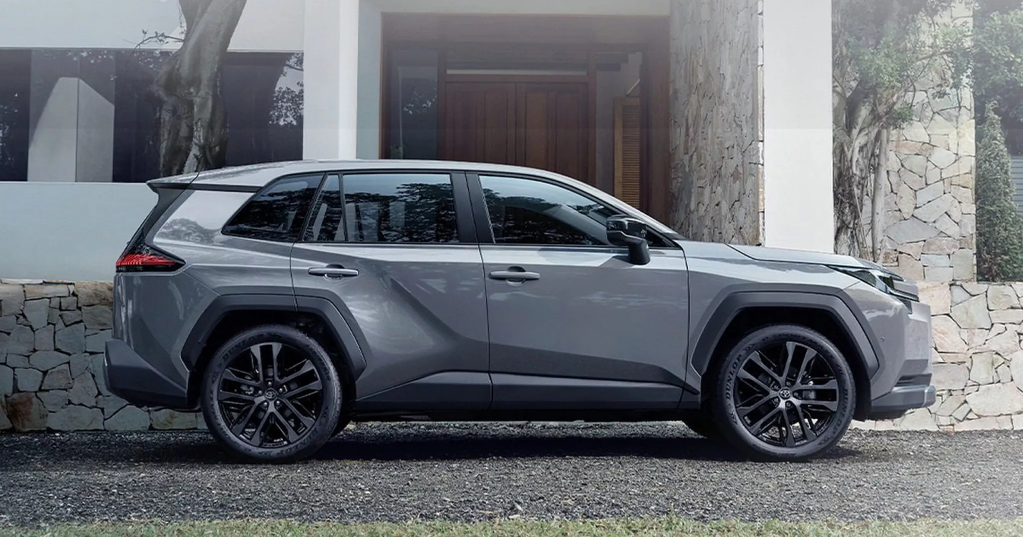 Бічний профіль FAW-Toyota RAV4