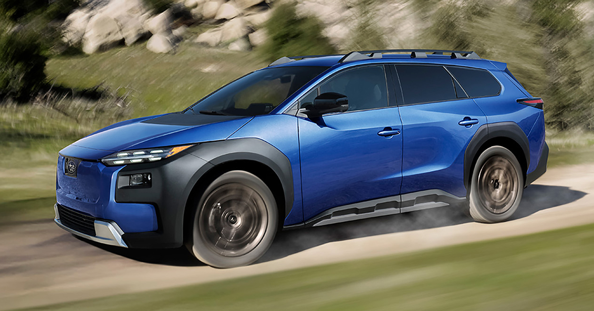 2026 Subaru Trailseeker electric crossover.