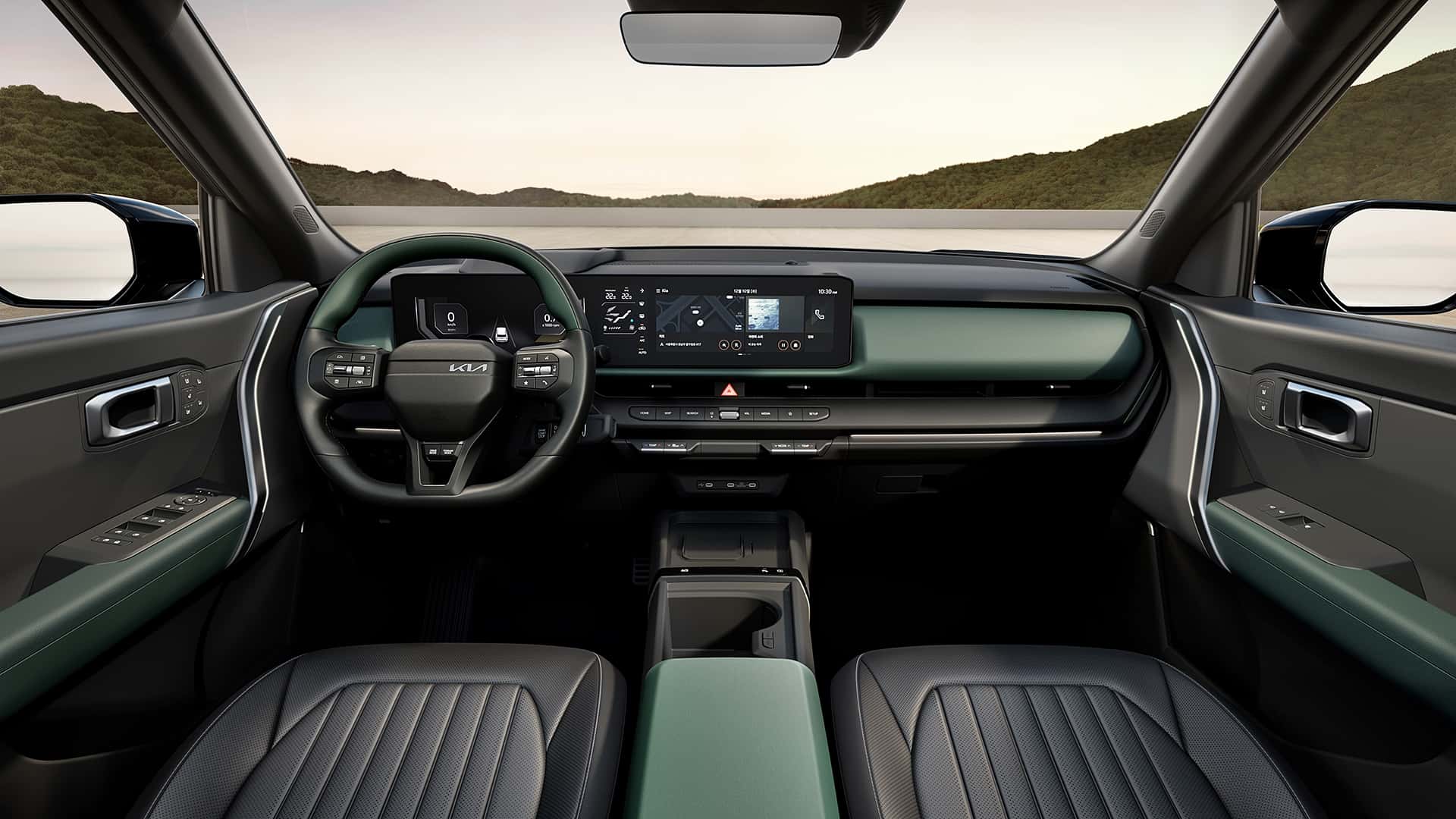 Interior of the Kia Seltos 2027