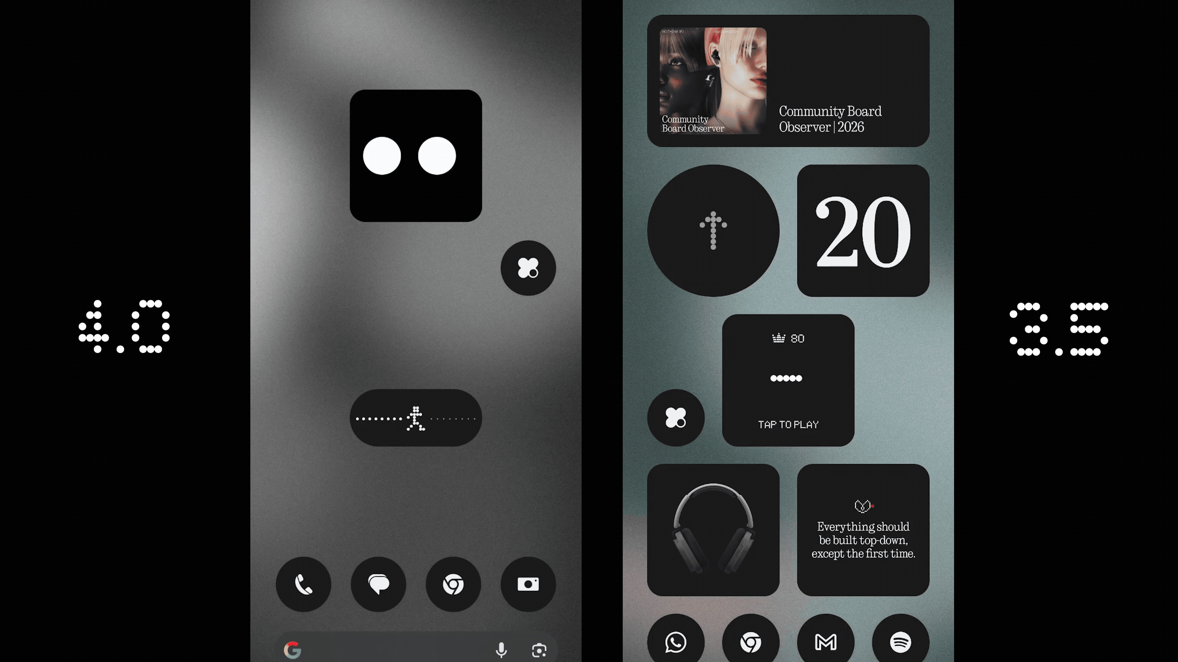 New Pop-up View features
