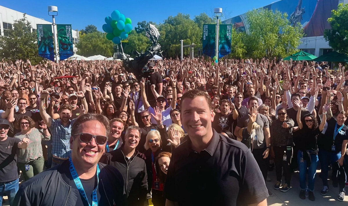 Phil Spencer et les dirigeants de Xbox ont visité le siège de Blizzard et se sont entretenus avec l'équipe de développement.