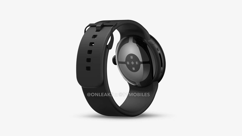 Render of Google Pixel Watch 4