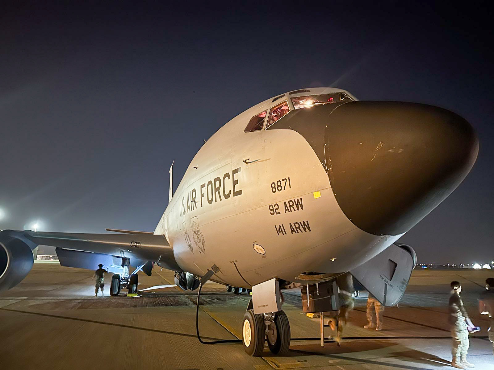 The US has sent KC-135 Stratotanker aerial refuelling tankers to Saudi Arabia to replace the KC-10 Extender, which retired after more than 30 years of service-2