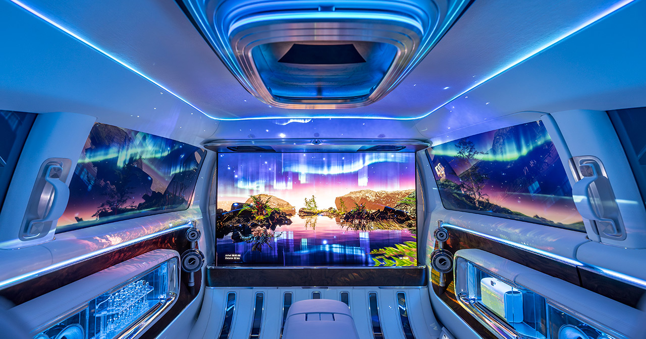 Аудіосистема Mercedes Vision V Concept