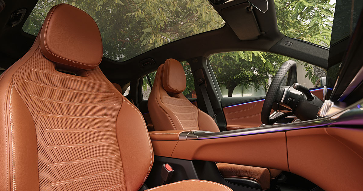 Mercedes-Benz GLC EQ Technology cargo space