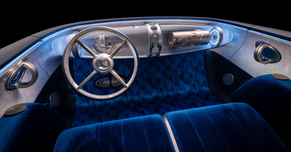 Mercedes Vision Iconic demonstration