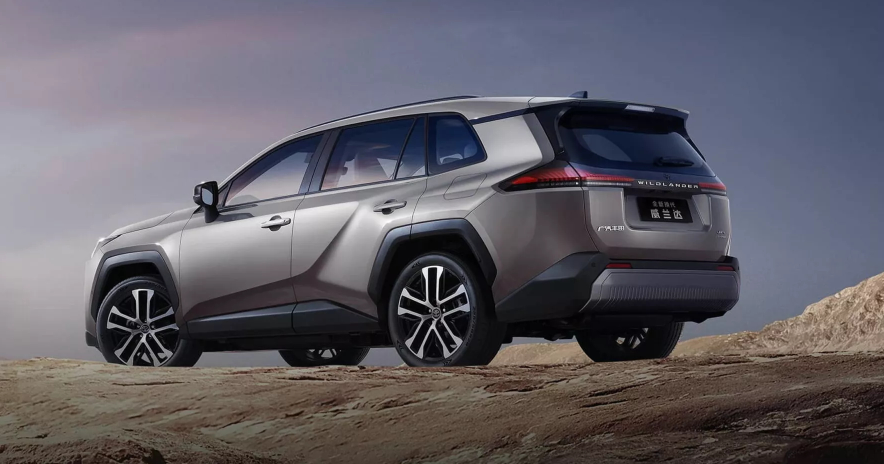 Бічний профіль GAC-Toyota RAV4 Wildlander