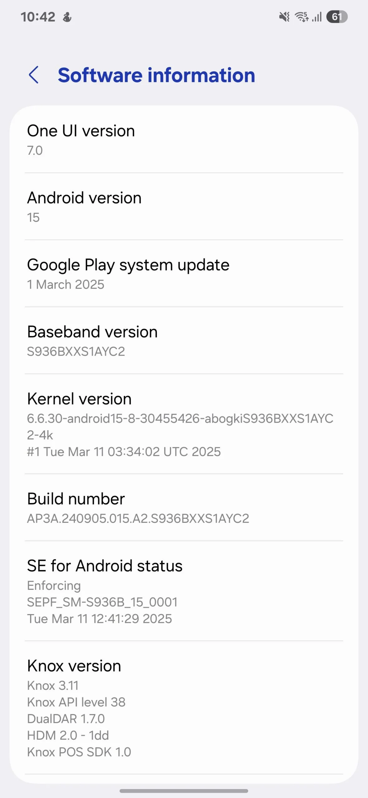 Mise à jour Google Play pour le Galaxy S25 - Image 2