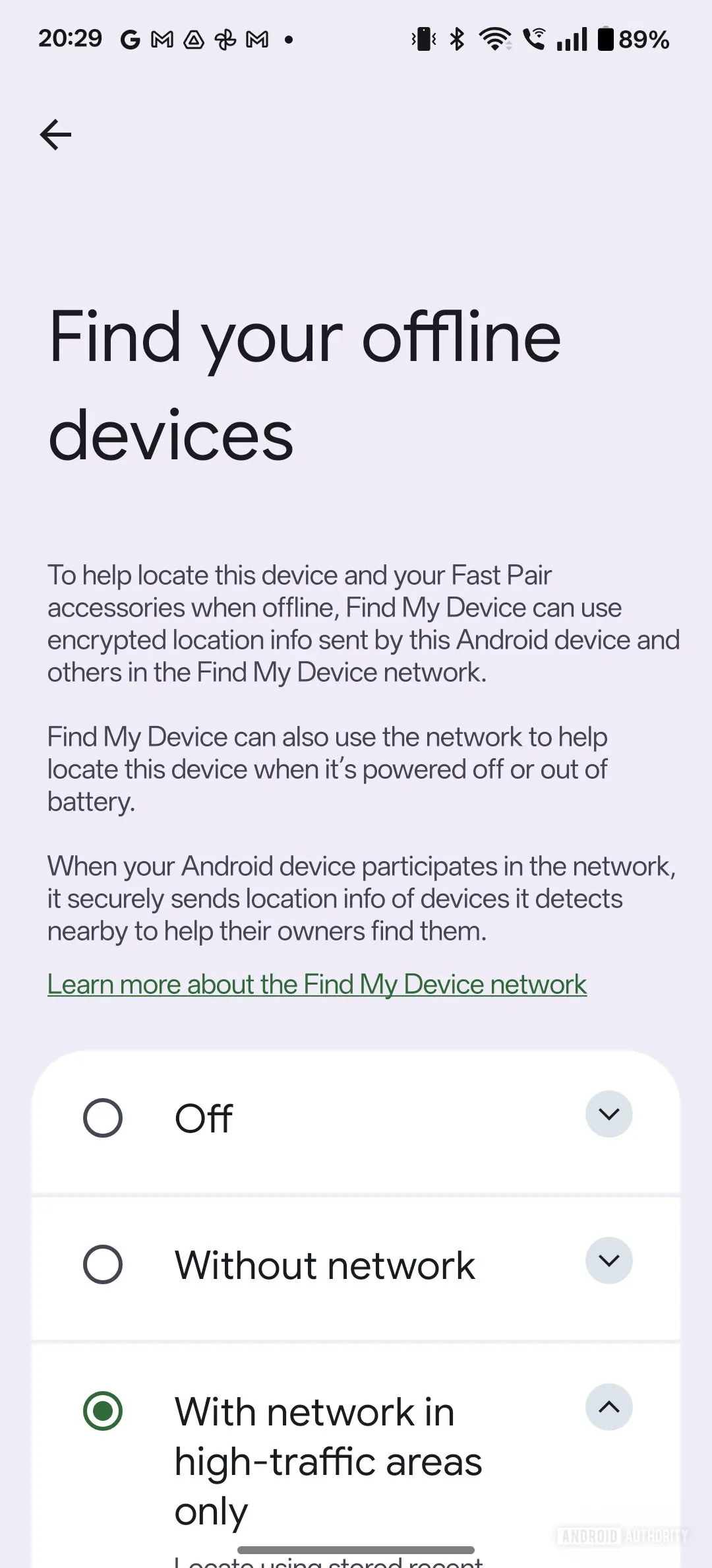 Interface utilisateur du OnePlus 13