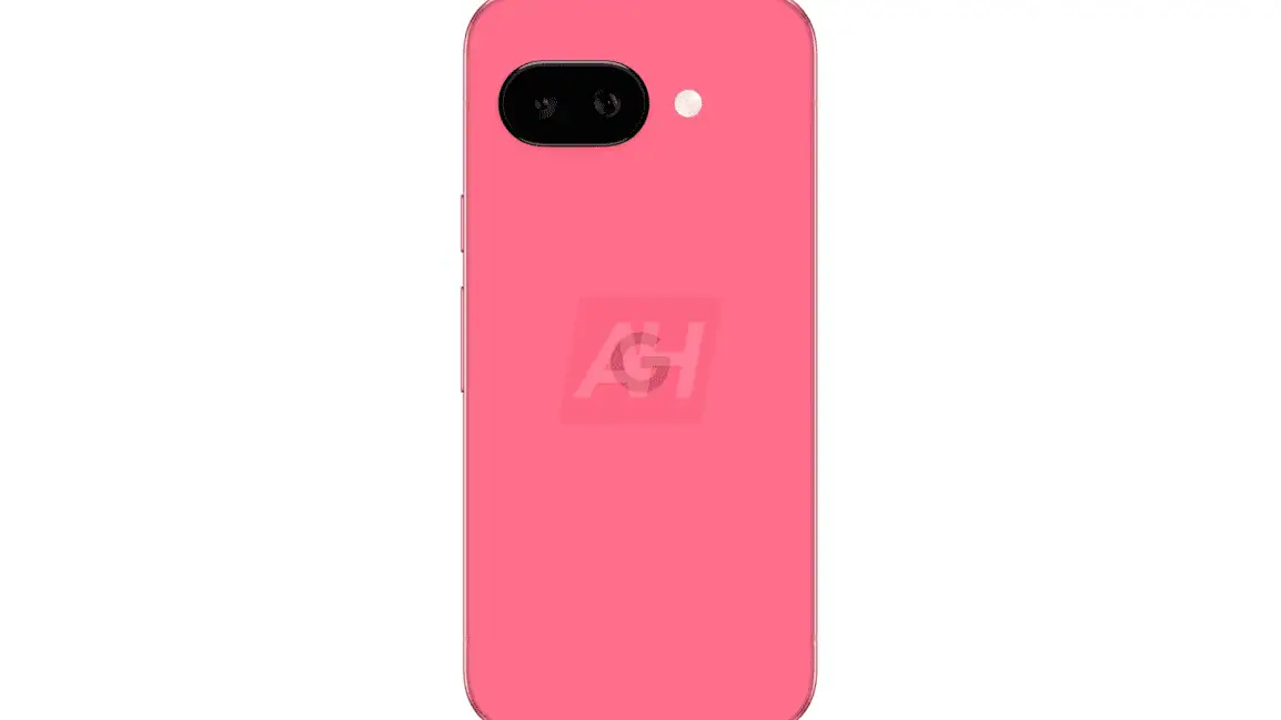 Render of Google Pixel 9a smartphone